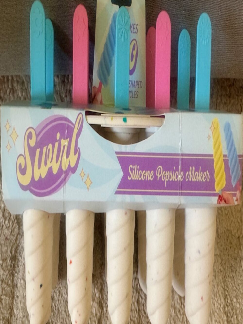 Swirl Silicone Popsicle Maker